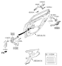 Diagram for Hyundai Genesis Door Check - 79480-B1000
