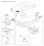 Diagram for Hyundai Genesis Tail Light - 92404-B1130