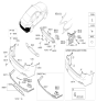 Diagram for Hyundai Genesis G80 Antenna - 95420-B1200