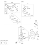 Diagram for Hyundai Brake Booster Vacuum Hose - 59130-B1010