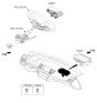 Diagram for 2016 Hyundai Genesis Air Bag - 56900-B1150-RNB