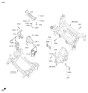 Diagram for Hyundai Genesis Motor And Transmission Mount - 21825-B1300