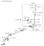 Diagram for Hyundai Veloster Automatic Transmission Shift Levers - 43700-2V300-YNG