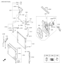 Diagram for Hyundai Cooling Fan Module - 25385-2V700