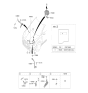 Diagram for Hyundai Veloster N Battery Cable - 91850-K9010