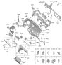 Diagram for Hyundai Veloster Cigarette Lighter - 95120-J3000