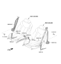Diagram for Hyundai Veloster N Seat Belt - 88820-K9500-UBN