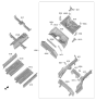 Diagram for Hyundai Veloster Floor Pan - 65511-J3000