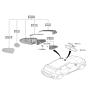 Diagram for 2020 Hyundai Veloster N Side Marker Light - 87614-J3000
