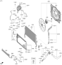 Diagram for Hyundai Engine Oil Cooler - 25460-K9500