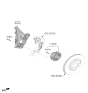 Diagram for Hyundai Santa Cruz Steering Knuckle - 51711-R5500