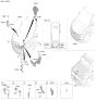 Diagram for 2026 Hyundai Santa Cruz Battery Cable - 91850-K5130