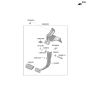 Diagram for 2025 Hyundai Santa Cruz Brake Pedal - 32800-K5100