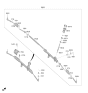 Diagram for Hyundai Santa Cruz Rack And Pinion - 56500-K5600