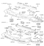 Diagram for 2000 Hyundai Elantra Light Socket - 92350-25000
