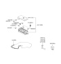 Diagram for 2001 Hyundai Sonata Fuse Box - 91220-38000
