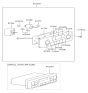 Diagram for 2000 Hyundai XG300 Light Socket - 97272-39000