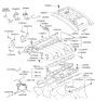 Diagram for 1998 Hyundai Sonata Canister Purge Valve - 39460-38170