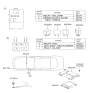 Diagram for Hyundai XG300 Air Bag Control Module - 95910-39400