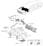 Diagram for Hyundai Genesis Electrified G80 Dash Panels - 84120-JI000