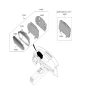 Diagram for 2024 Hyundai Genesis Electrified G80 Instrument Cluster - 94011-JI010