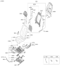Diagram for 2024 Hyundai Genesis Electrified G80 Air Bag Control Module - 80650-JI000