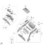 Diagram for 2024 Hyundai Genesis Electrified G80 Rear Crossmember - 65851-JI000