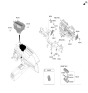 Diagram for 2024 Hyundai Genesis Electrified G80 Ignition Switch - 93502-JI100-VCA