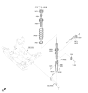 Diagram for 2024 Hyundai Genesis Electrified G80 Bump Stop - 54626-JI000