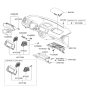 Diagram for 2006 Hyundai Santa Fe Air Bag - 84560-2B500-WK