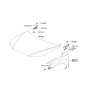 Diagram for Hyundai Santa Fe Fender - 66320-2B260