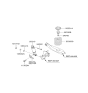 Diagram for Hyundai Santa Fe Shock Absorber - 55310-2B101