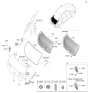 Diagram for 2024 Hyundai Sonata Lift Support - 81251-L1500