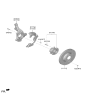 Diagram for 2025 Hyundai Sonata Steering Knuckle - 51711-L0500