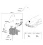 Diagram for 2025 Hyundai Sonata Washer Pump - 98510-C1000