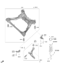 Diagram for 2024 Hyundai Sonata Front Cross-Member - 62405-L1900