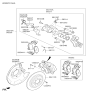 Diagram for 2024 Hyundai Venue Brake Caliper Piston - 58213-F2300