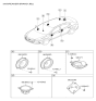 Diagram for 2016 Hyundai Elantra Car Speakers - 96380-F2100