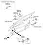 Diagram for Hyundai Elantra Door Check - 79380-F2000