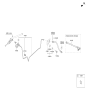 Diagram for Hyundai Elantra Hydraulic Hose - 41640-F2100