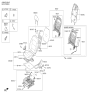 Diagram for Hyundai Elantra Seat Heater - 88196-F2100