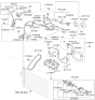 Diagram for Hyundai A/C Hose - 97762-2H101