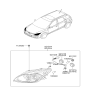 Diagram for 2012 Hyundai Elantra Touring Headlight - 92101-2L152