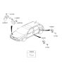 Diagram for Hyundai Elantra Touring Horn - 96660-1H000