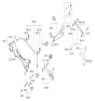 Diagram for Hyundai Elantra Touring Sway Bar Link - 55530-1H000