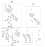 Diagram for Hyundai Brake Shoe - 58350-1HA00