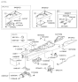 Diagram for Hyundai Elantra Touring Cigarette Lighter - 95120-2L250