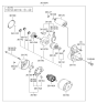 Diagram for Hyundai Elantra Starter Motor - 36100-23071