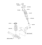 Diagram for Hyundai Elantra Touring Shock And Strut Mount - 55330-2L000