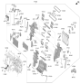 Diagram for 2024 Hyundai Elantra Evaporator - 97139-AAAA0